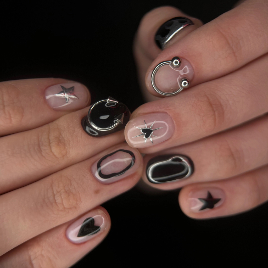 Маникюр+покрытие с любым дизайном/Коррекция с любым дизайном