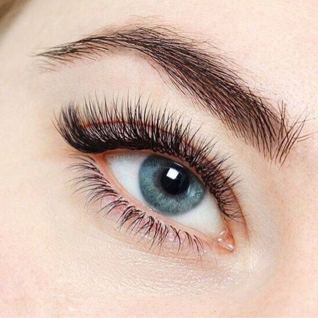 Наращивание нижних ресниц(не LED)