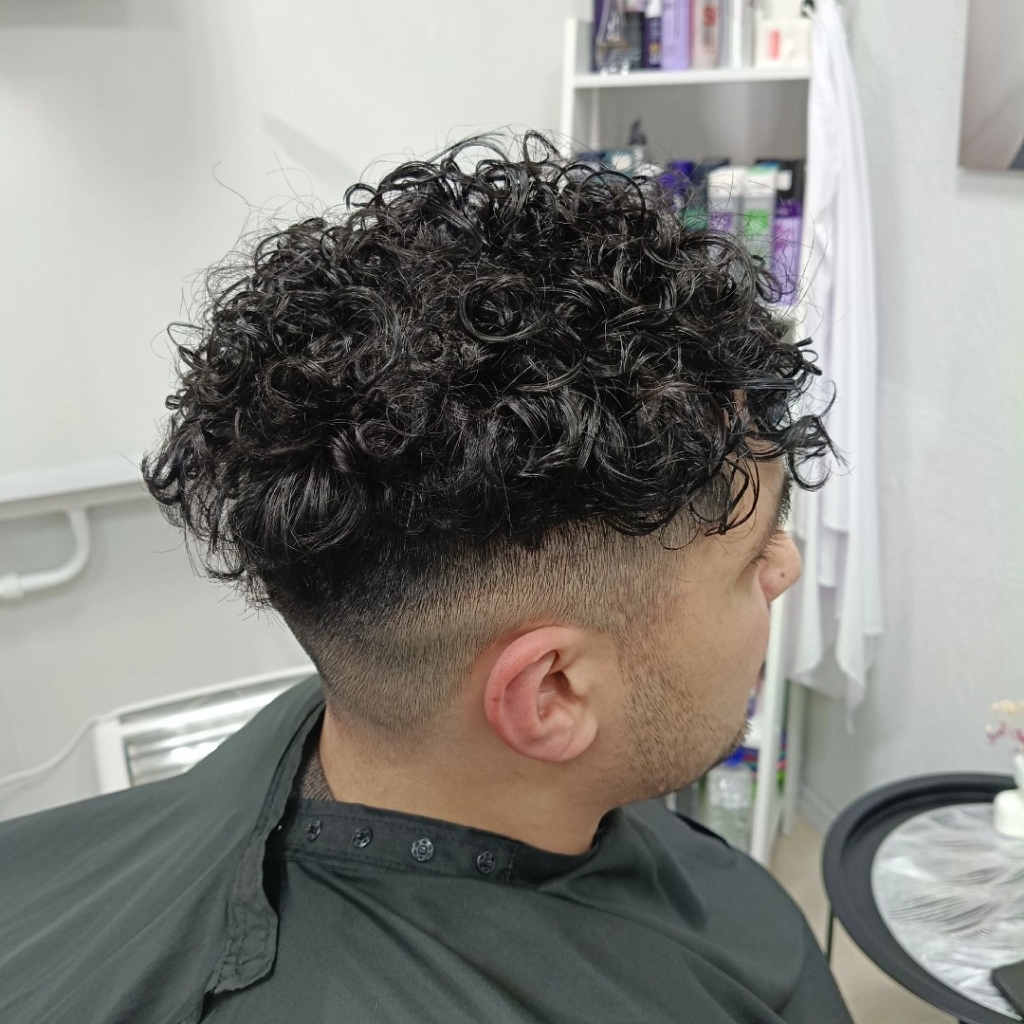 Мужская завивка