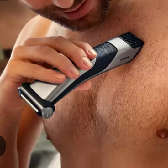 depilação corpo completo a máquina.
