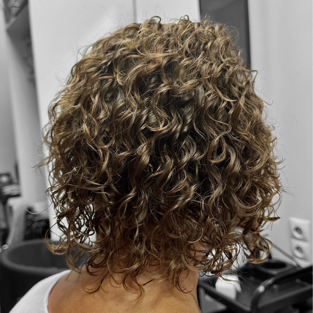 Химическая завивка (короткие)