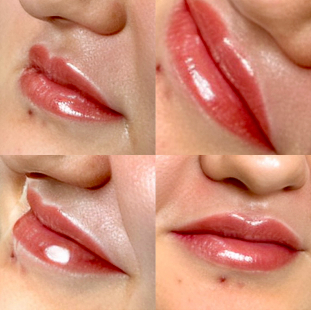 Акварельные губы