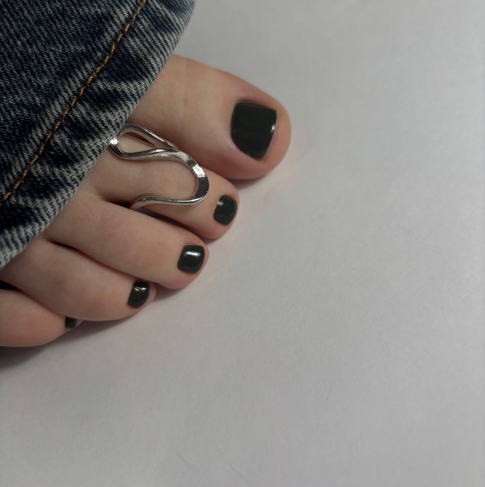 Педикюр с покрытием