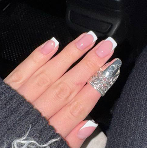 Маникюр / гель лак френч