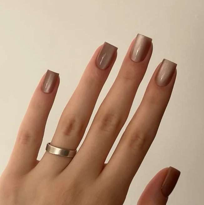 Наращивание ногтей (средняя длина)