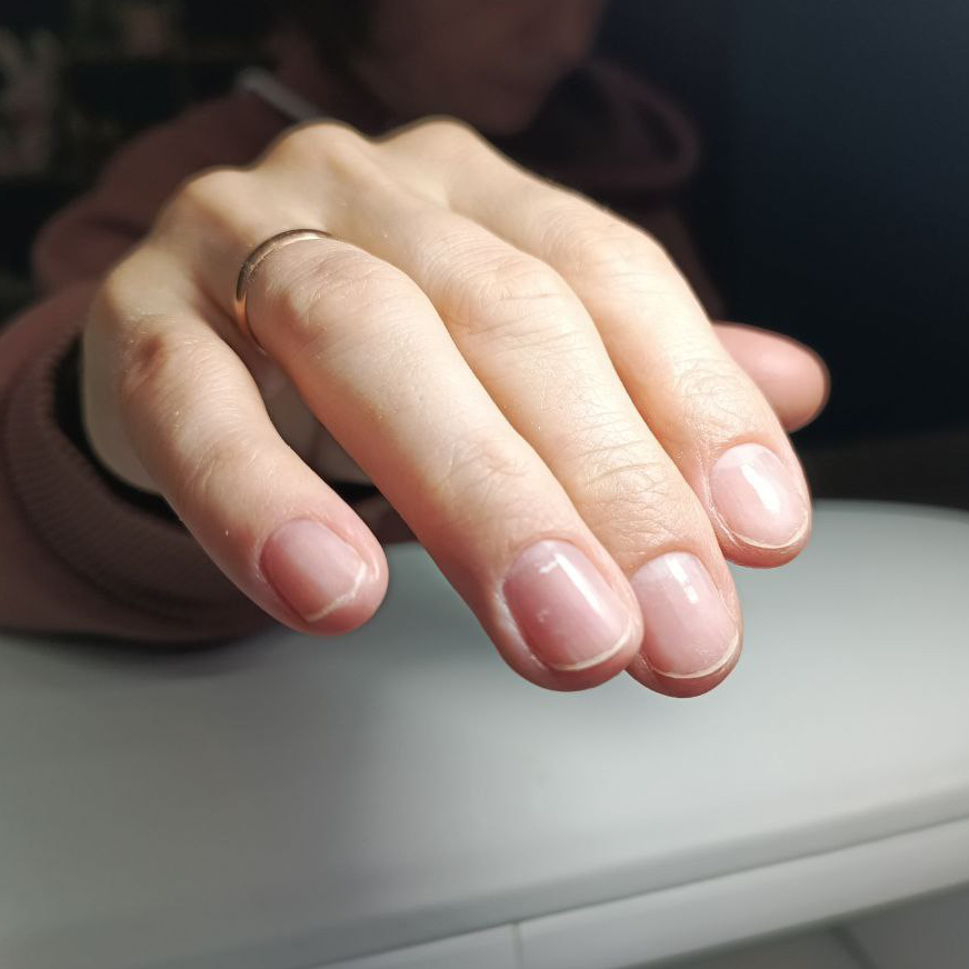 Маникюр без покрытия