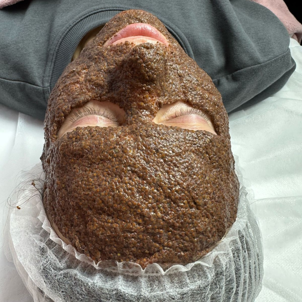 Ботулоподобный пилинг+маска из живого коллагена