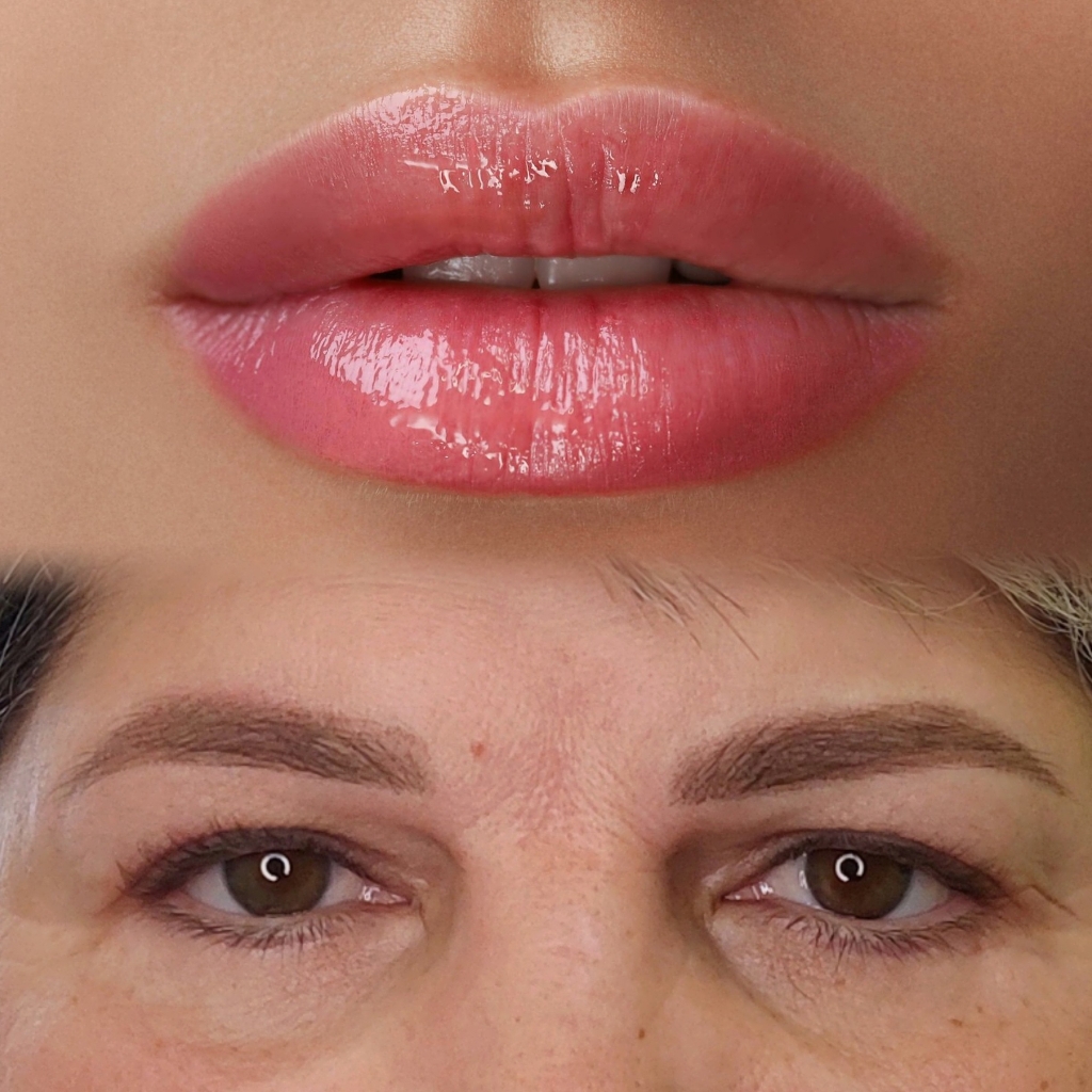 Комплекс 2 зоны. ГУБЫ+БРОВИ.