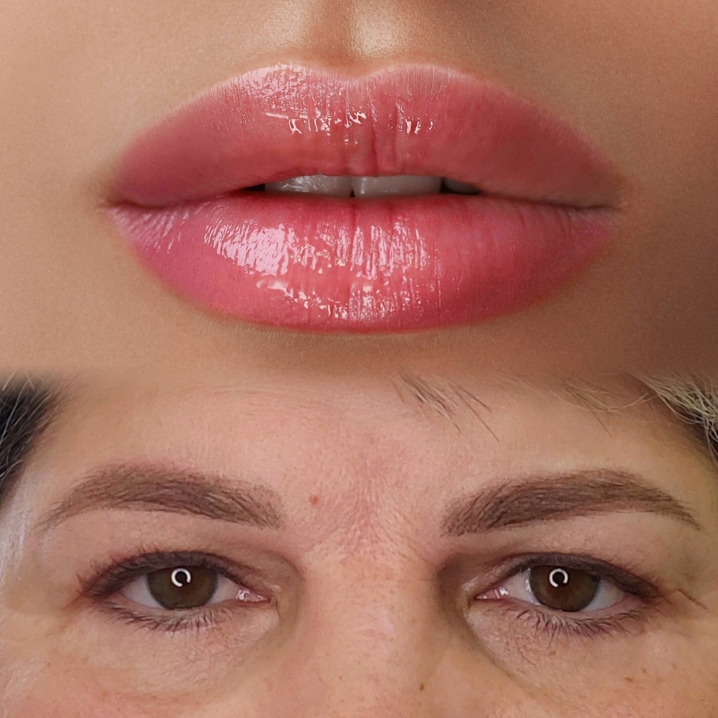 Комплекс 2 зоны: Второй этап ГУБЫ+БРОВИ.