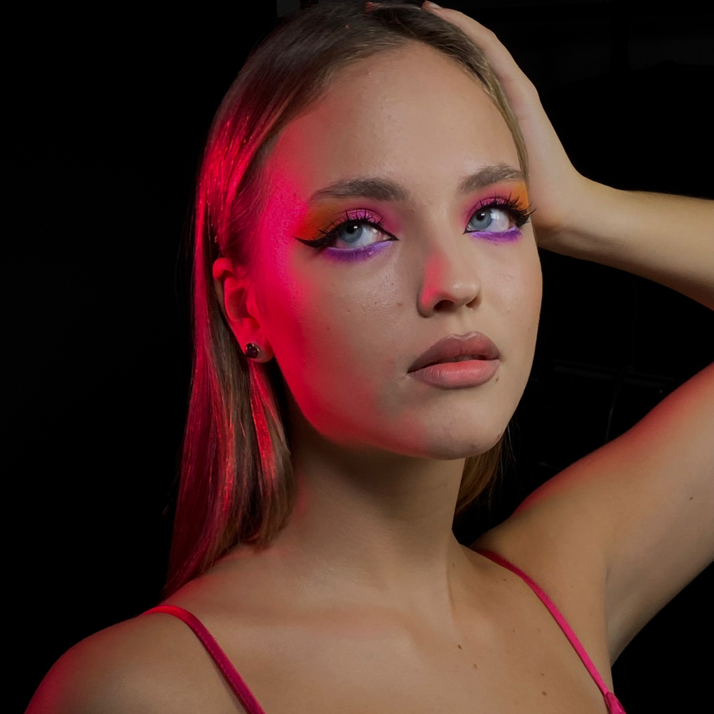 Яркий/креативный макияж