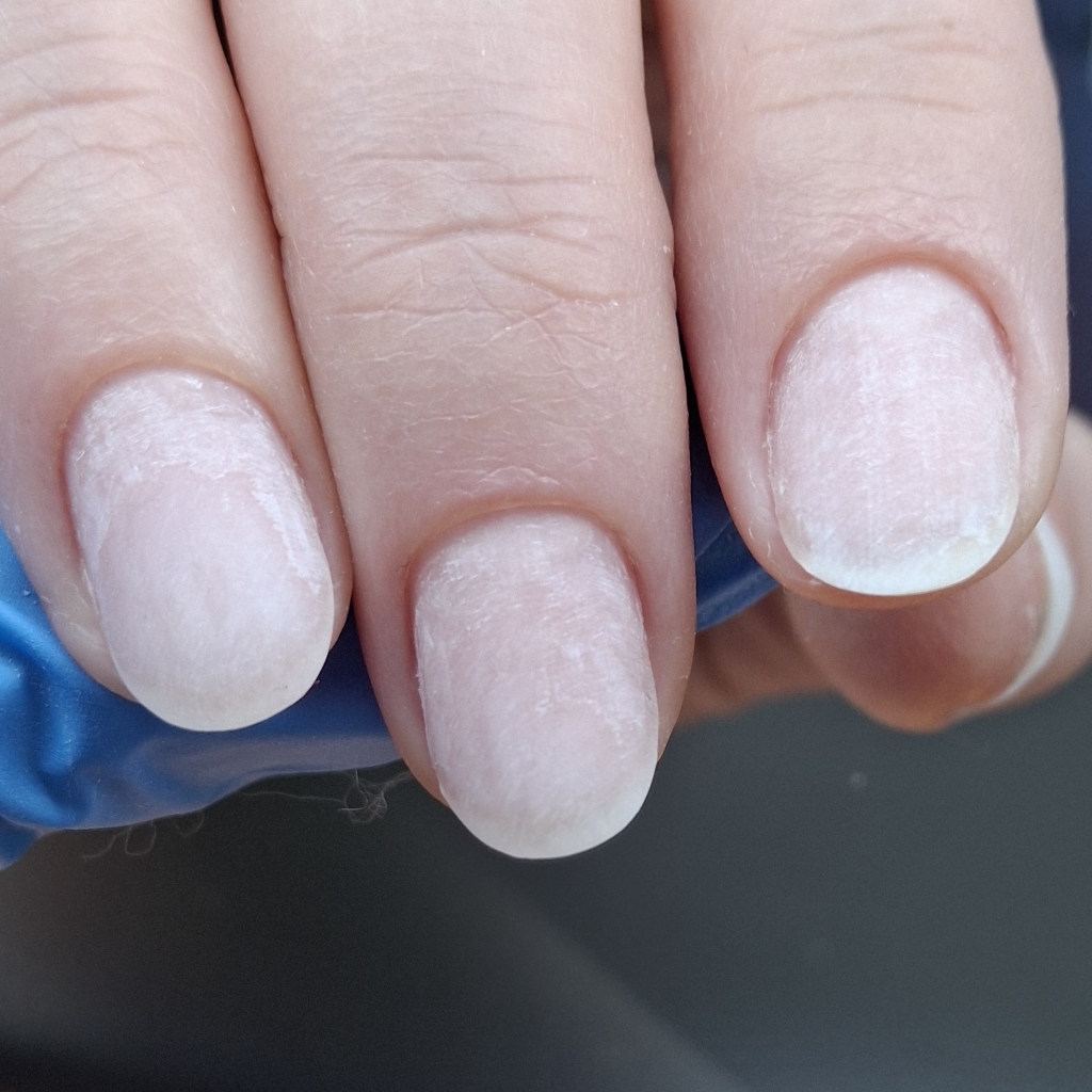 Снятие + маникюр