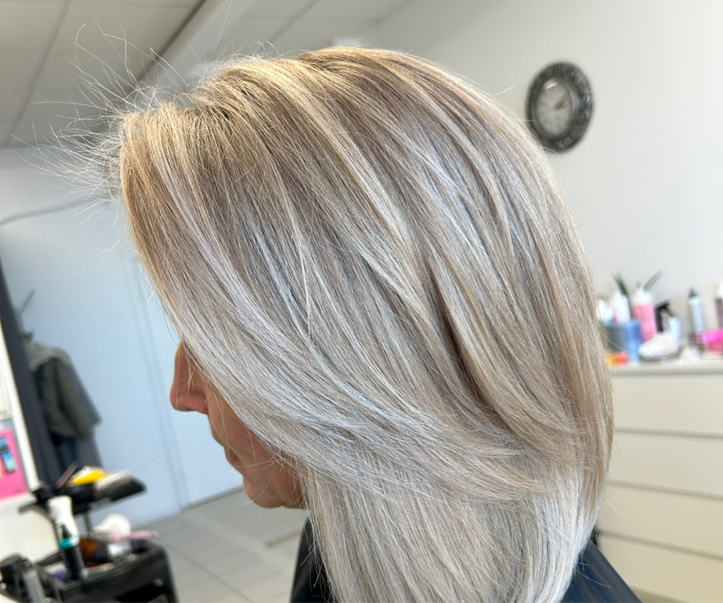 Мелирование классика (средняя длина)