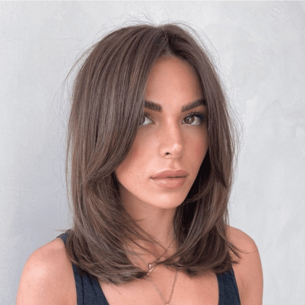 Стрижка женская средние