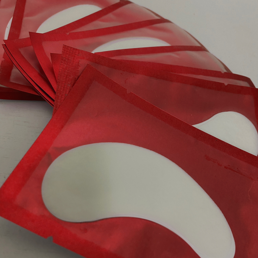 Снятие наращенных ресниц другого мастера