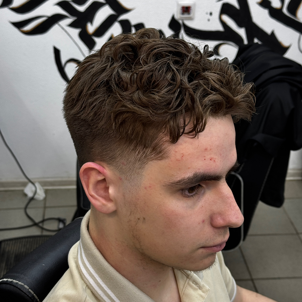 Биозавивка волос мужская