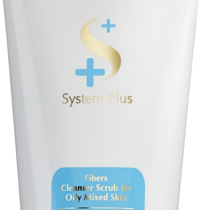 Гель скраб с люфтой для жирной и проблемной кожи