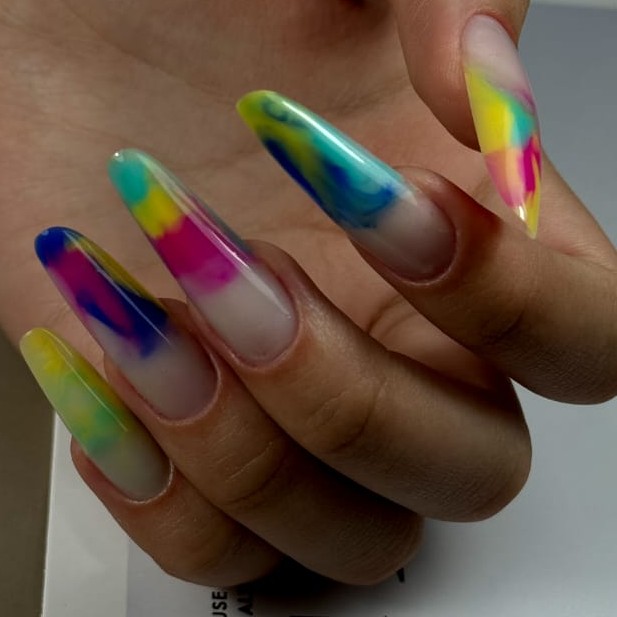 Наращ-ние ногтей Длинные(верхние формы)