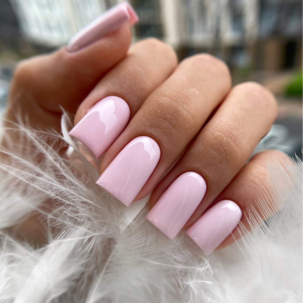 Комбинированный маникюр с укреплением + покрытие гель-лак