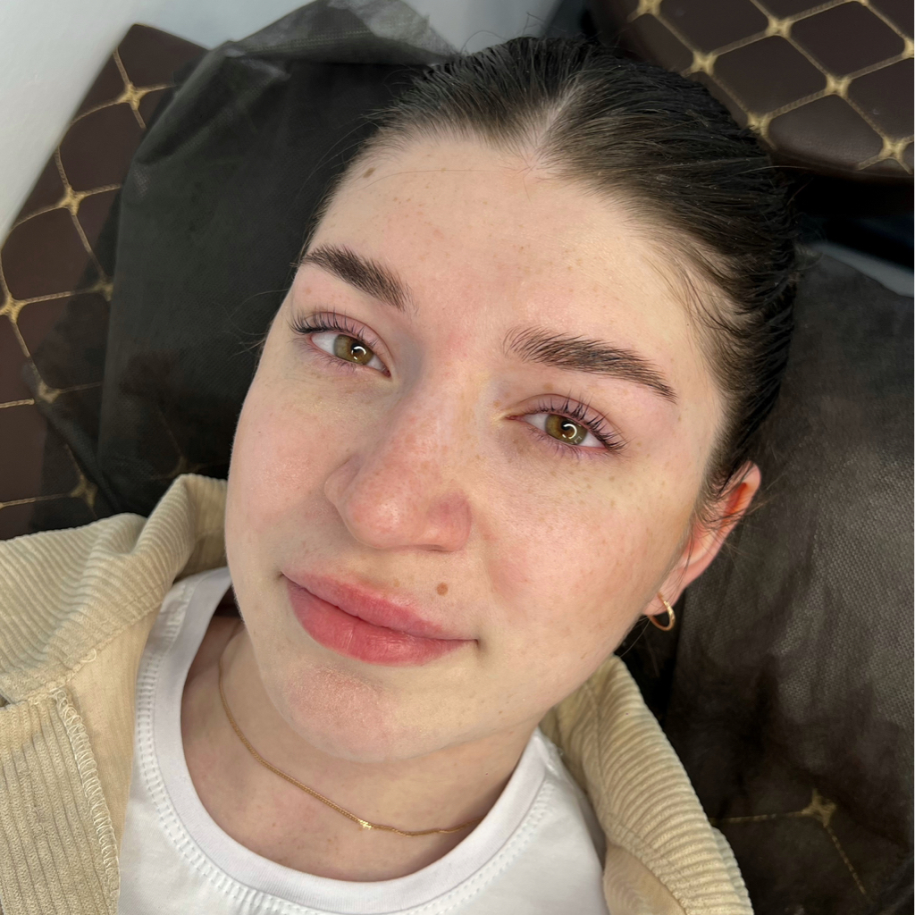 Лами ресниц + лами бровей (с окрашиванием и коррекцией)