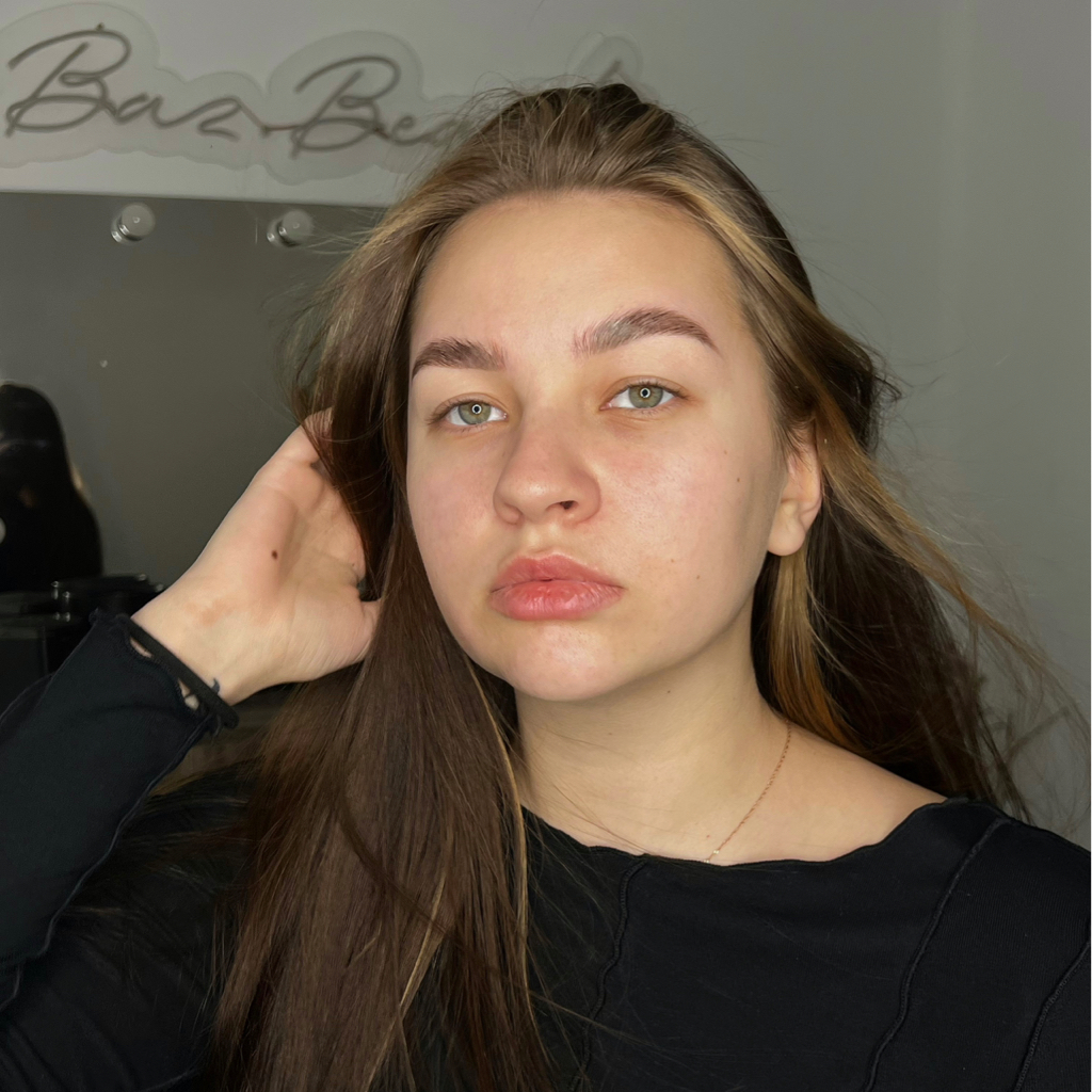 Лами + окрашивание + коррекция бровей