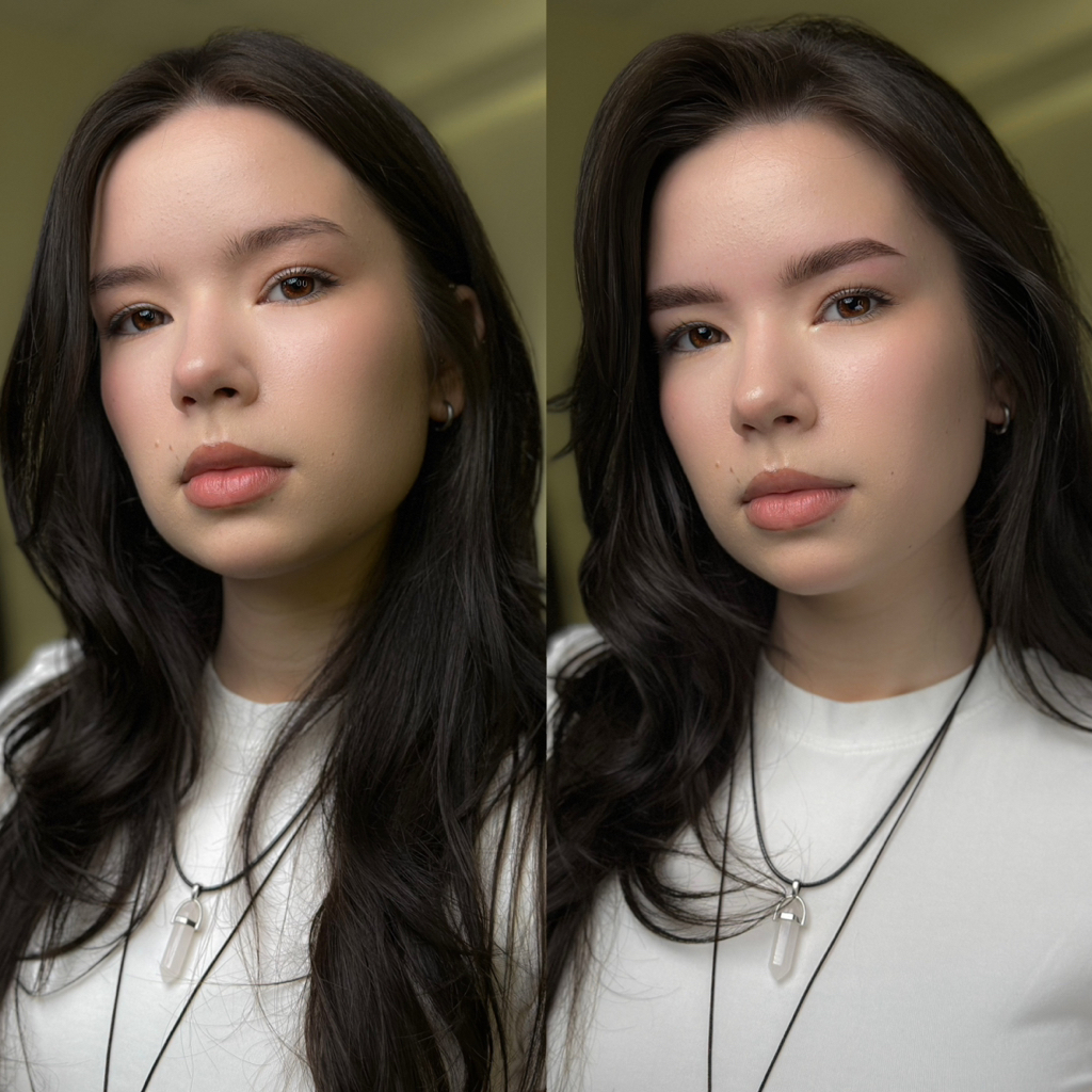 оформление бровей с окрашиванием