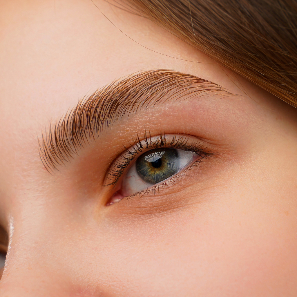 оформление бровей с ламинированием