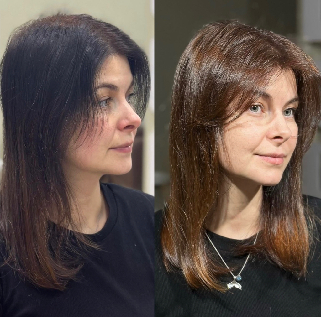 Выход из черного, ТОНКИЕ НЕГУСТЫЕ