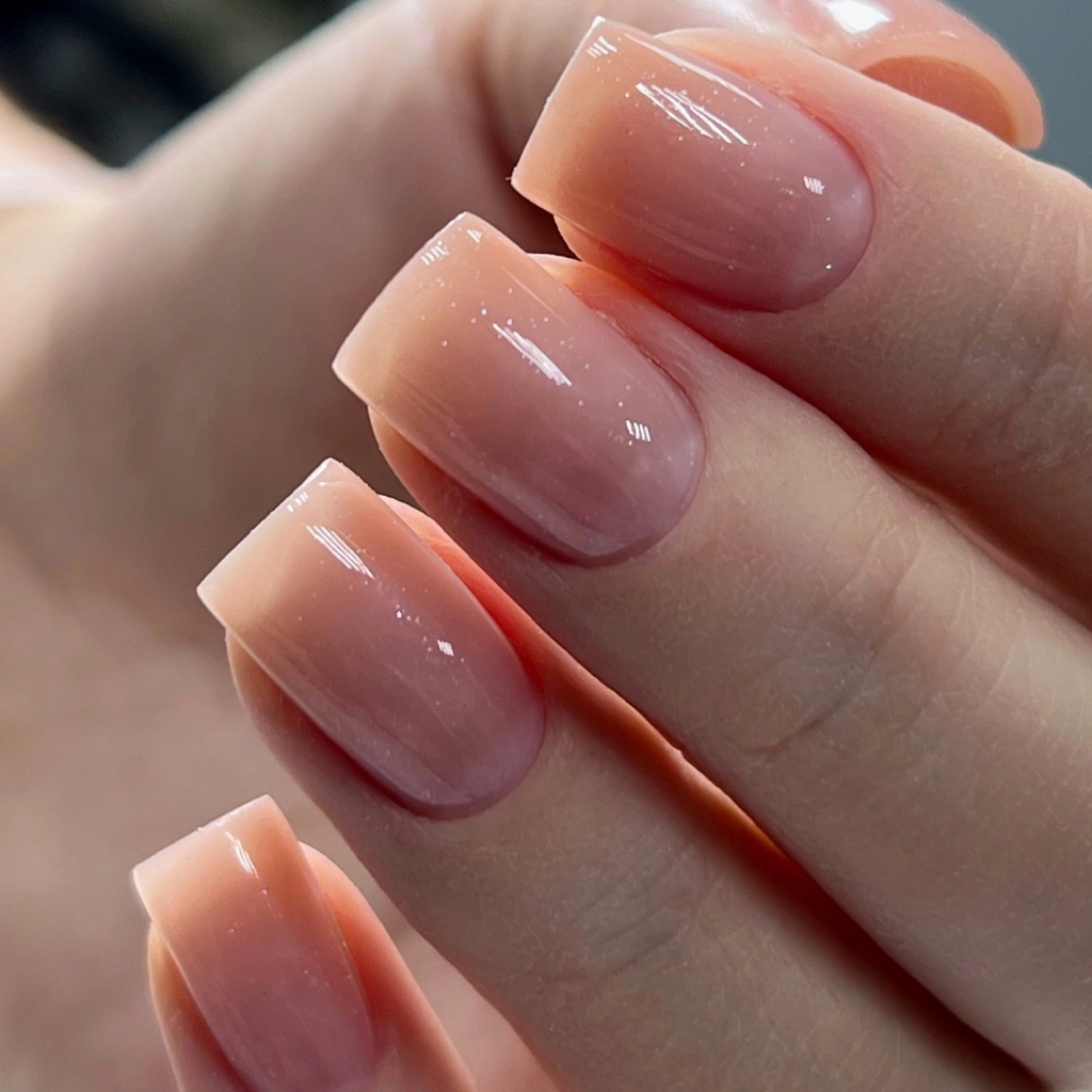 Маникюр + однотонное покрытие