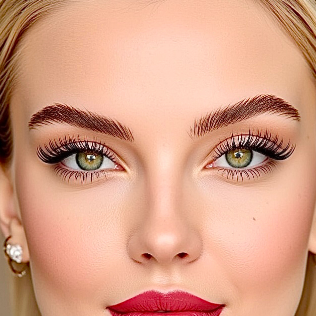 Архитектура бровей + окрашивание