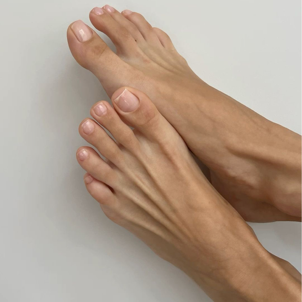 Педикюр полный без покрытия