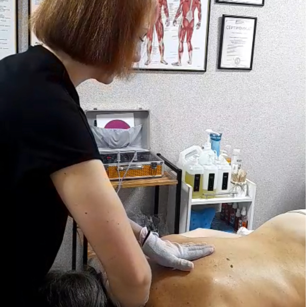 БЭМ Биоэнергетический массаж токопроводящими перчатками 40 минут