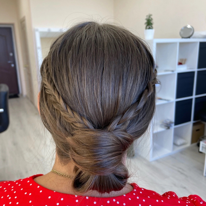 Экспресс прическа без завивки