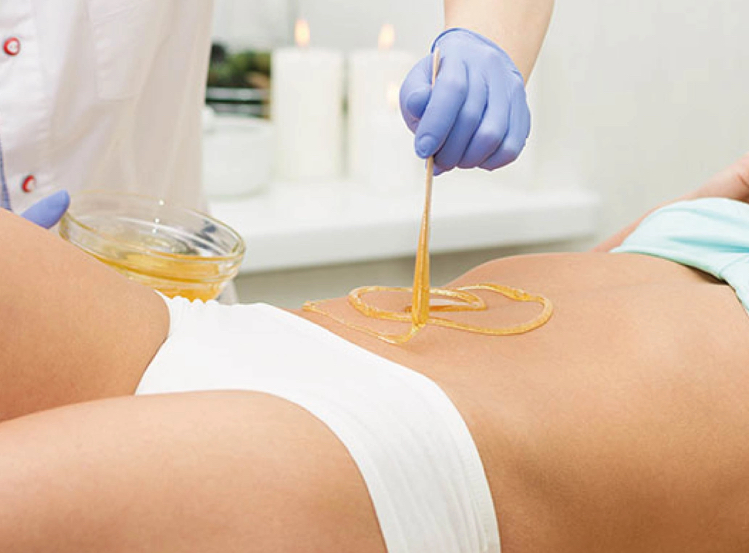 Депиляция живота