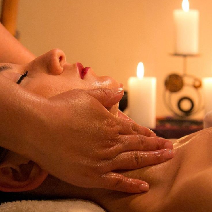 Общий массаж тела