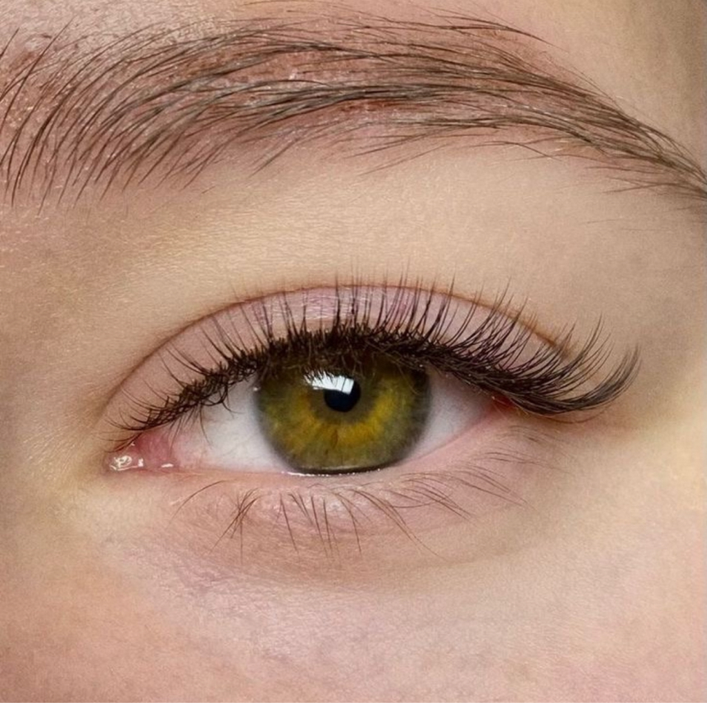 LED наращивание ресниц 1,5d