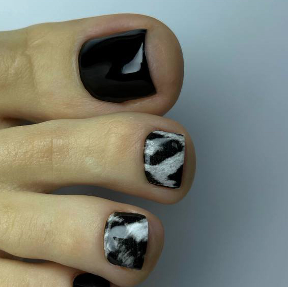 Обработка пальчиков + покрытие