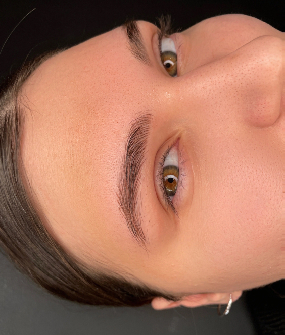 Волосковая техника (мастер Анна Е.)