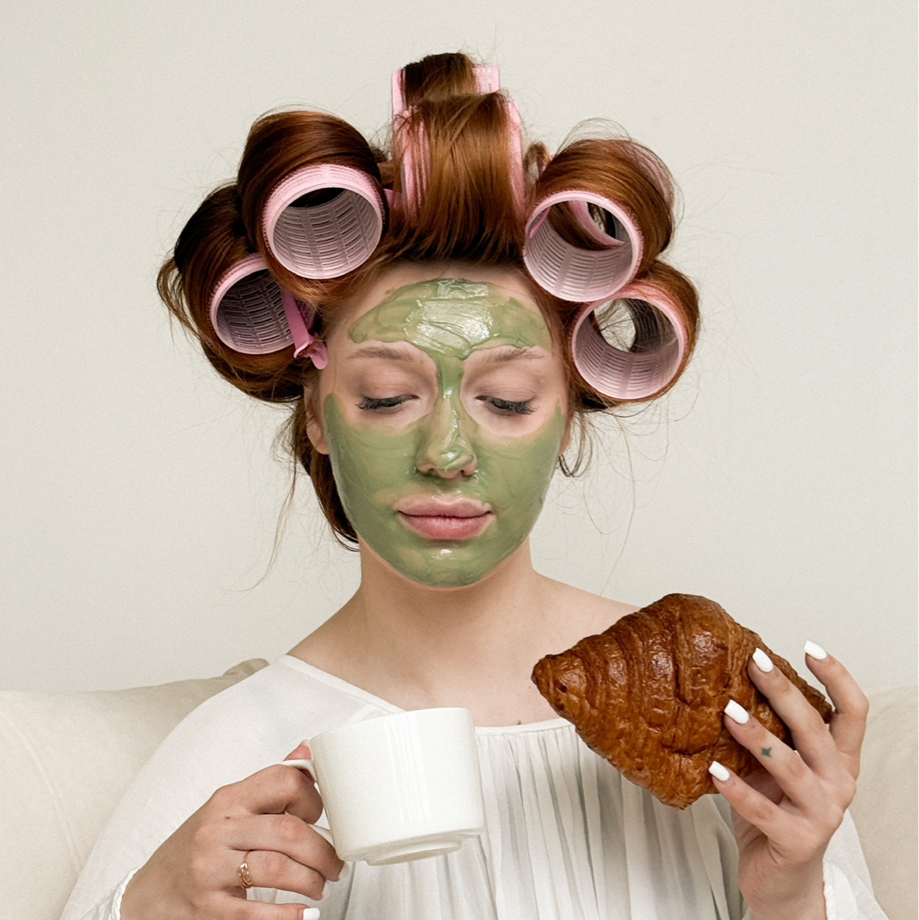 Кремовая маска (лицо)