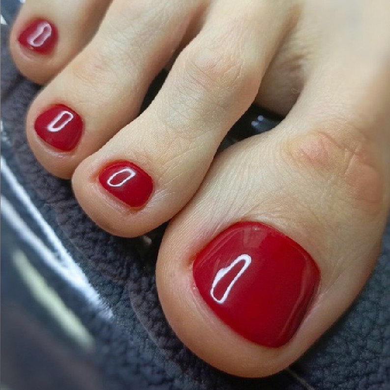 ПЕДИКЮР ПОЛНЫЙ (обработка стопы, пальцев, покрытие)