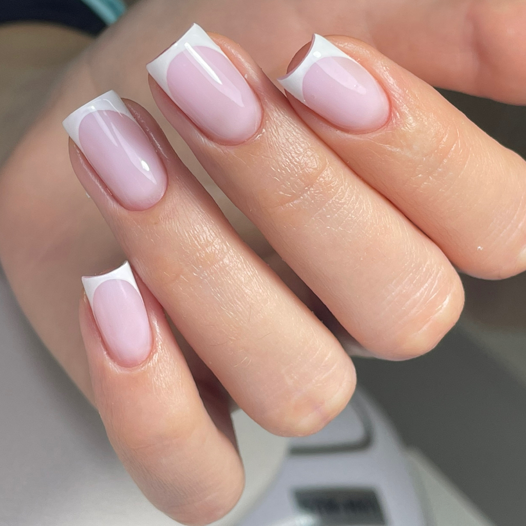 Маникюр с покрытием ( Френч/ другой дизайн на все ногти)