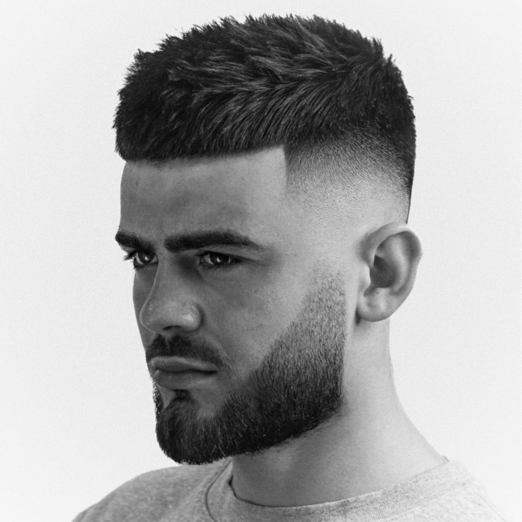 Мужская стрижка+моделирование бороды