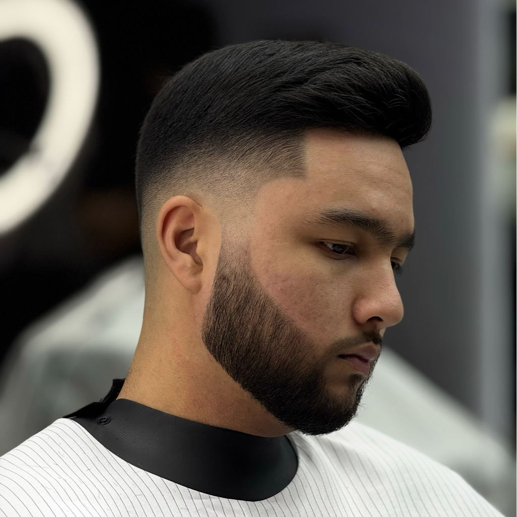 Мужская стрижка + моделирование борода