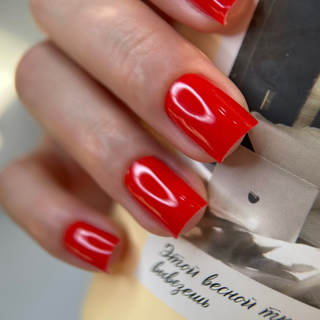 Маникюр с укреплением гель/акригель