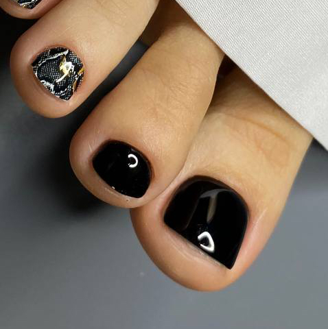 Педикюр пальцы гель-лак ( без обработки стопы)