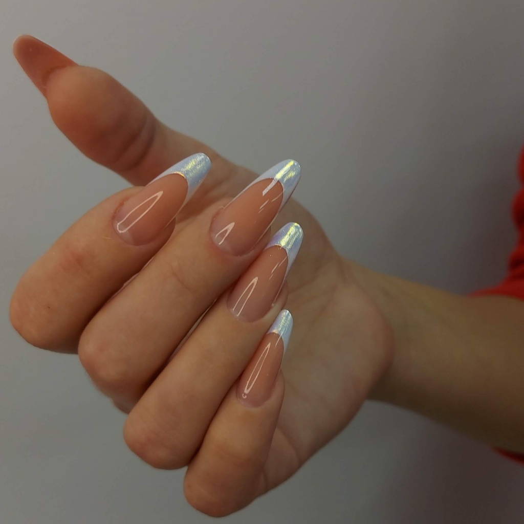 Наращивание ногтей + френч, или дизайн.