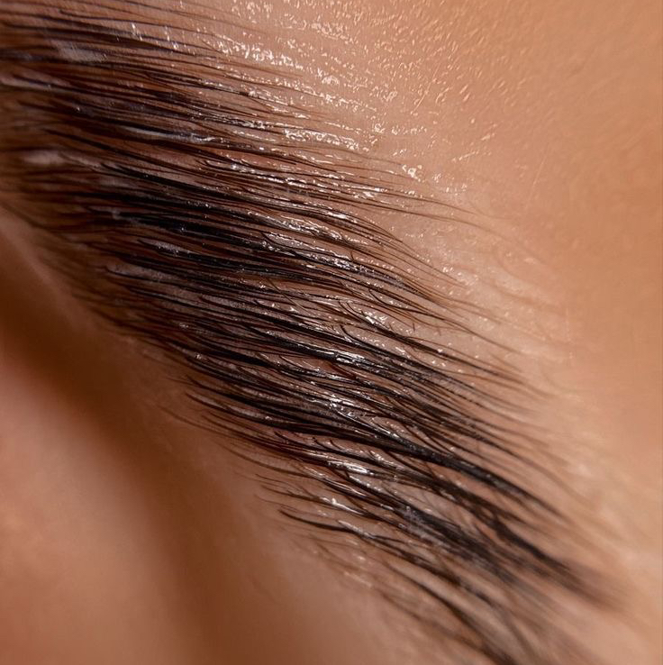 Ламинирование и окрашивание бровей