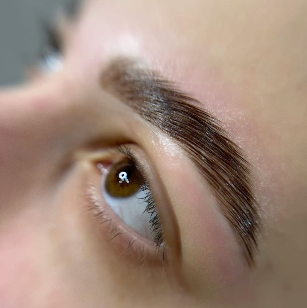 Долговременная укладка бровей ( комплекс)