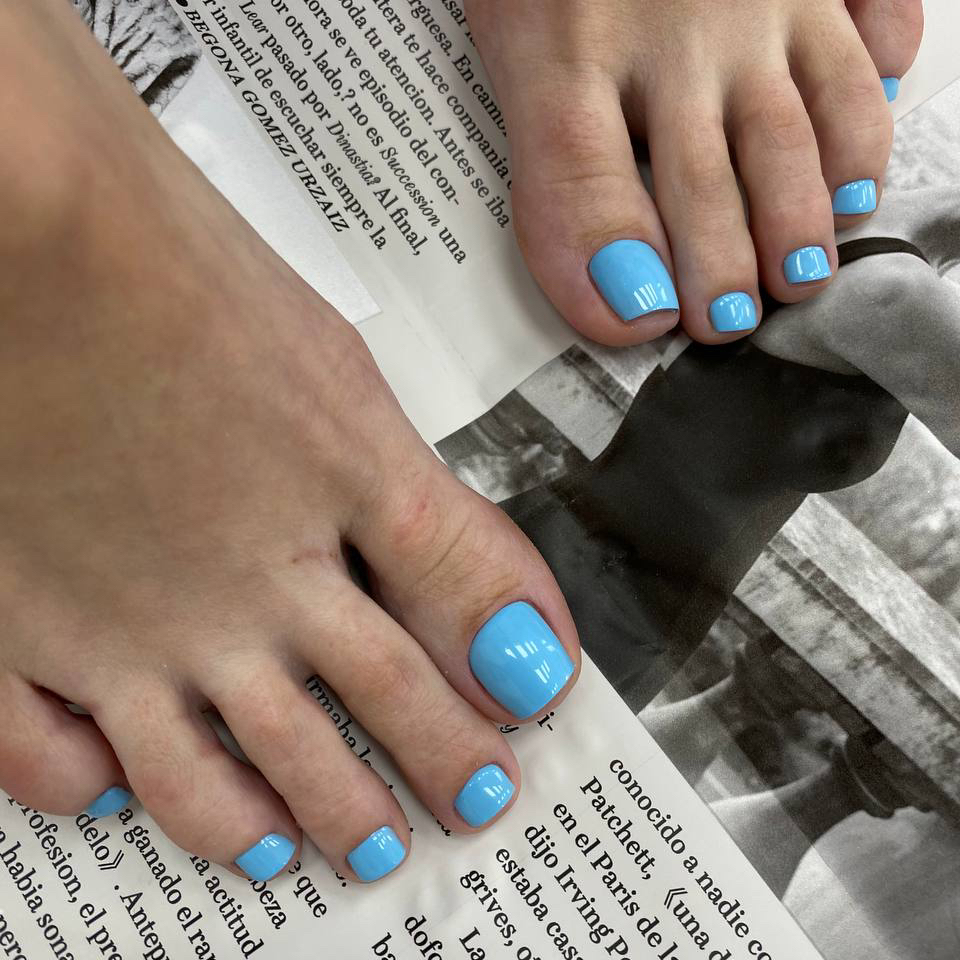 Обработка пальчиков с покрытием гель лак