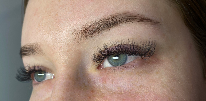 Наращивание ресниц 2 д