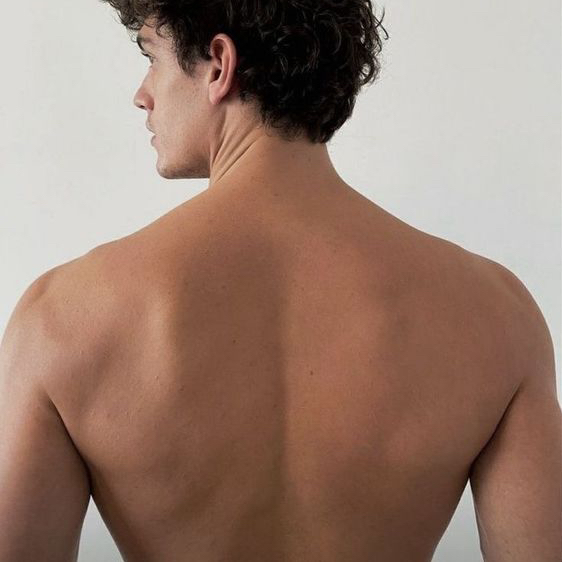 Спина полностью (мужчины)